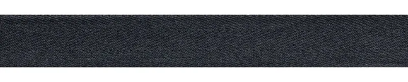Köperband Baumwoll-Nahtband 20mm schwarz