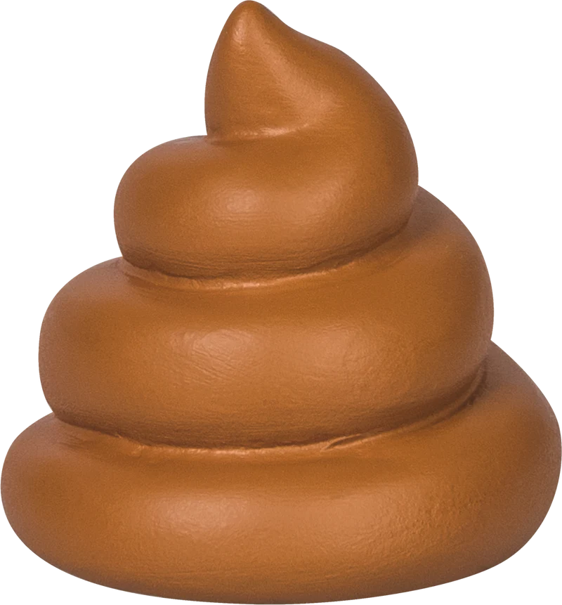 BRUNNEN Radiergummi Hunde Poop 3D braun TPR