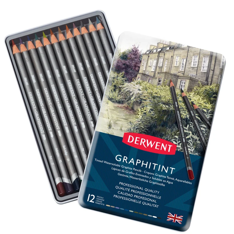 Derwent - Graphitint Pencil - 12 Tin