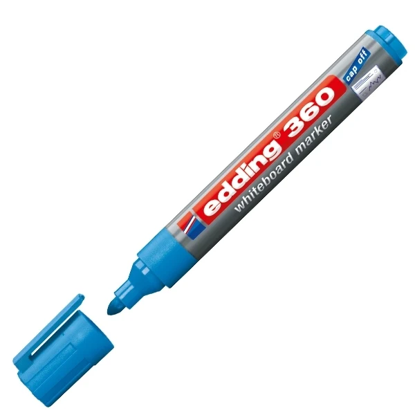 edding - 360 Board Marker Light Blue 010