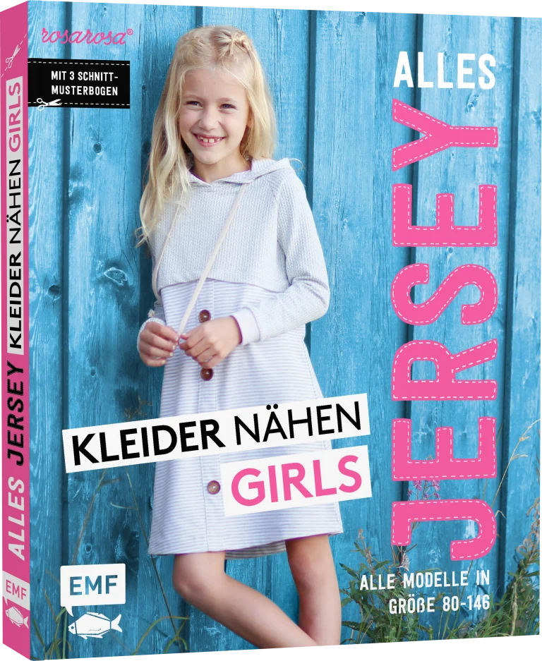 Alles Jersey - Kleider nähen girls Alle Modelle in Größe 80-146