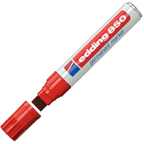 edding - 850 Permanent Marker Red 002