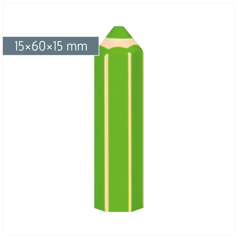 BRUNNEN Radiergummi Stift Colour Code 3D | kiwi | TPR