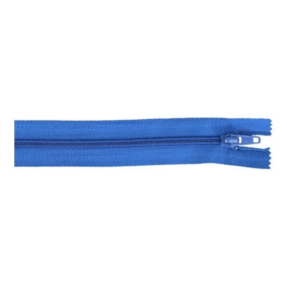 Reißverschluss blau 18cm