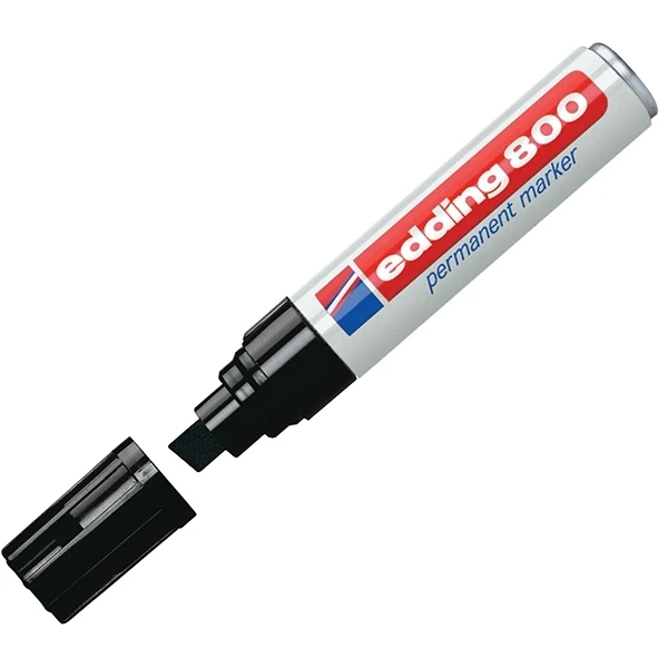 edding - 800 Permanent Marker Black 001