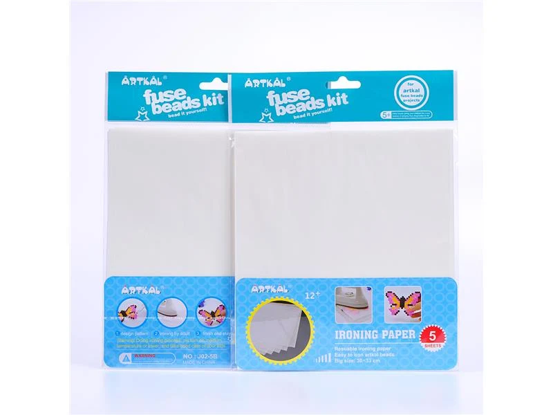 5er Pack Bügelpapier für Bügelperlen