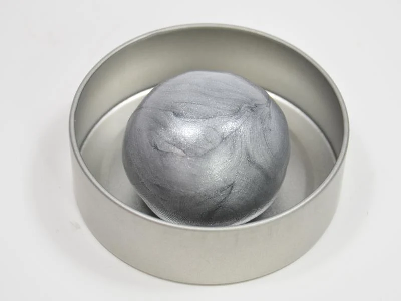 i-Clay, intelligente Superknete, Metallicfarben, Metallic Silber