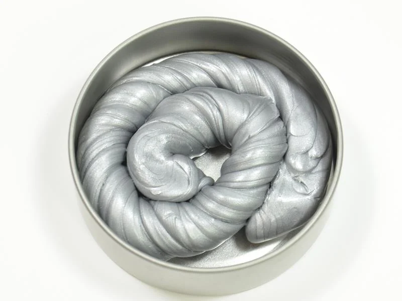 i-Clay, intelligente Superknete, Metallicfarben, Metallic Silber