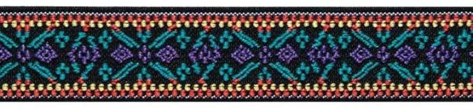 Prym Gummiband Color - Elastic Blume 25 mm