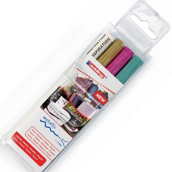 edding - 751 Gloss Paint 3 Set (053-074-079)