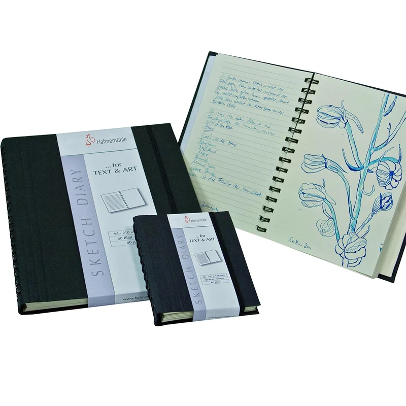 Hahnemuhle - Sketch Diary - A4 120gsm - 60 sheets
