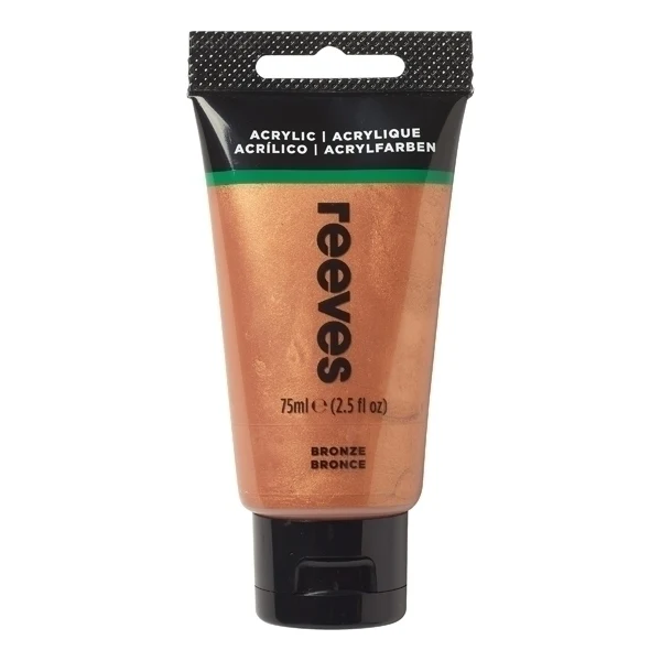 Reeves - Metallic Bronze - Fine Acrylic - 75ml - Reeves