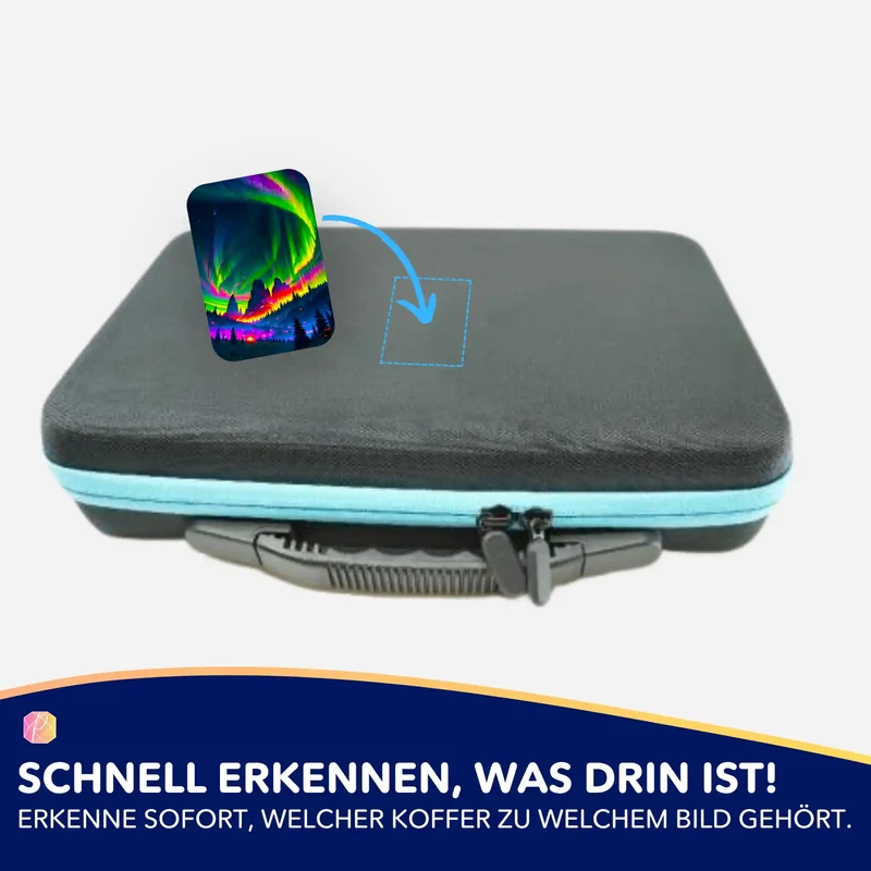 Aufkleber 5er-Set - Nacht der bunten Lichter "Limited Edition"