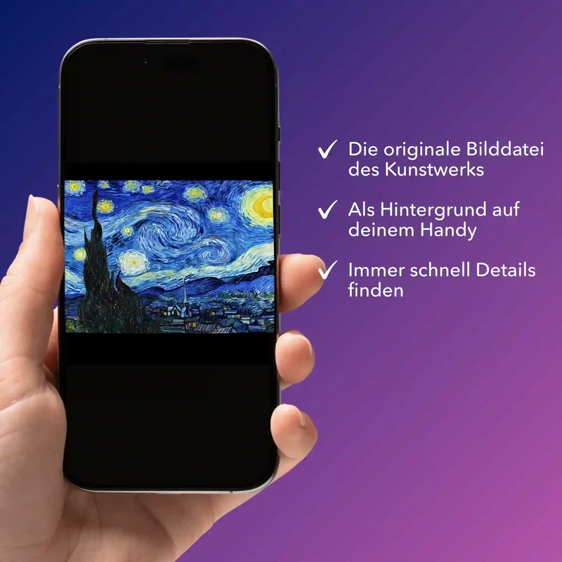 Digitale Bildmappe - Van Gogh "Sternennacht"
