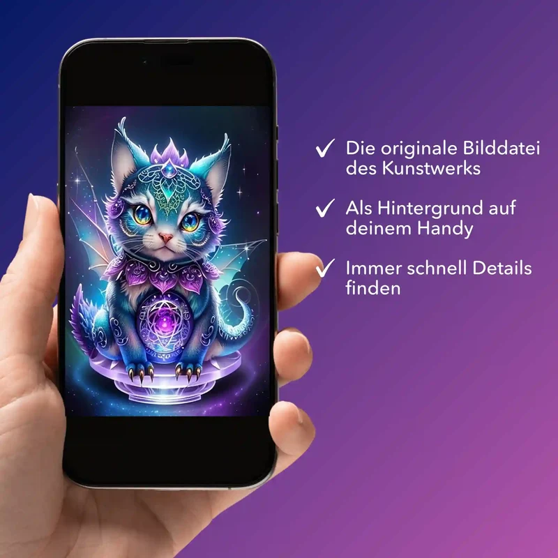 Digitale Bildmappe - Mystical Kitty
