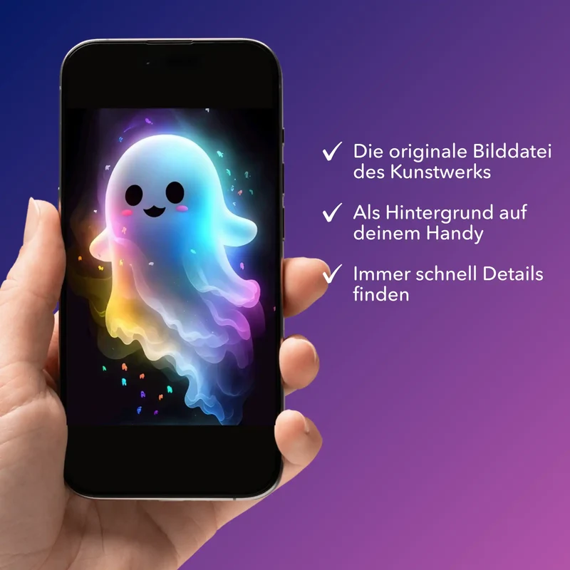 Digitale Bildmappe - Kleines Gespenst