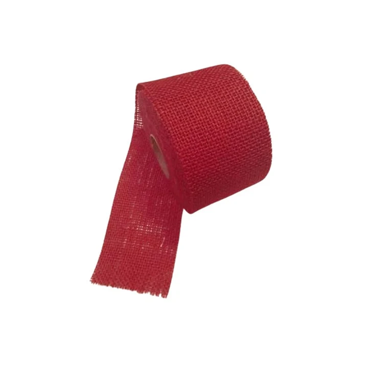 Colored Jute Ribbon 7 cm x 10 m