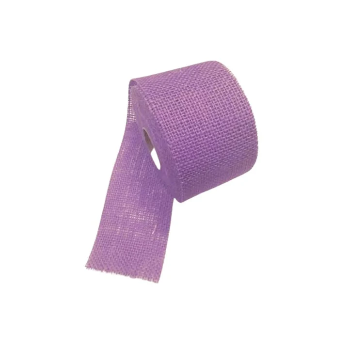 Colored Jute Ribbon 7 cm x 10 m