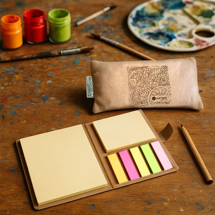 ARTMiE Printed Self-Adhesive Note Pad 10.8 x 8 x 1 cm