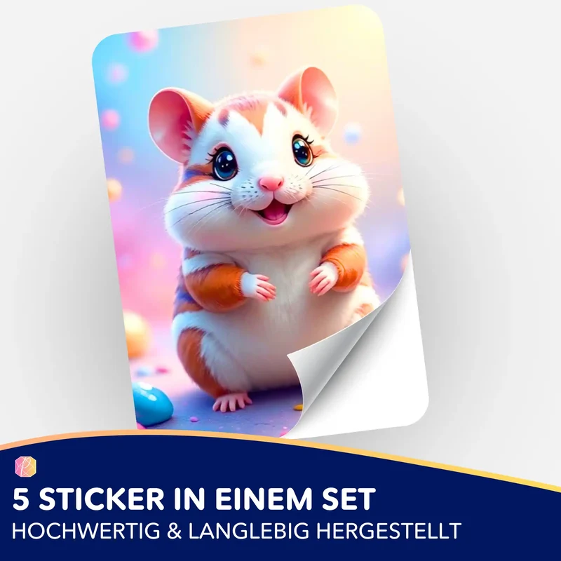 Aufkleber 5er-Set - Bille