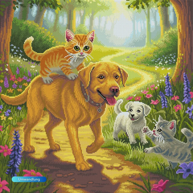 Diamond Painting - Waldspaziergang "Limited Edition"