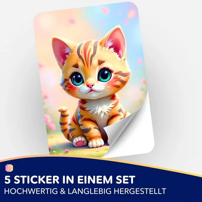 Aufkleber 5er-Set - Karlchen