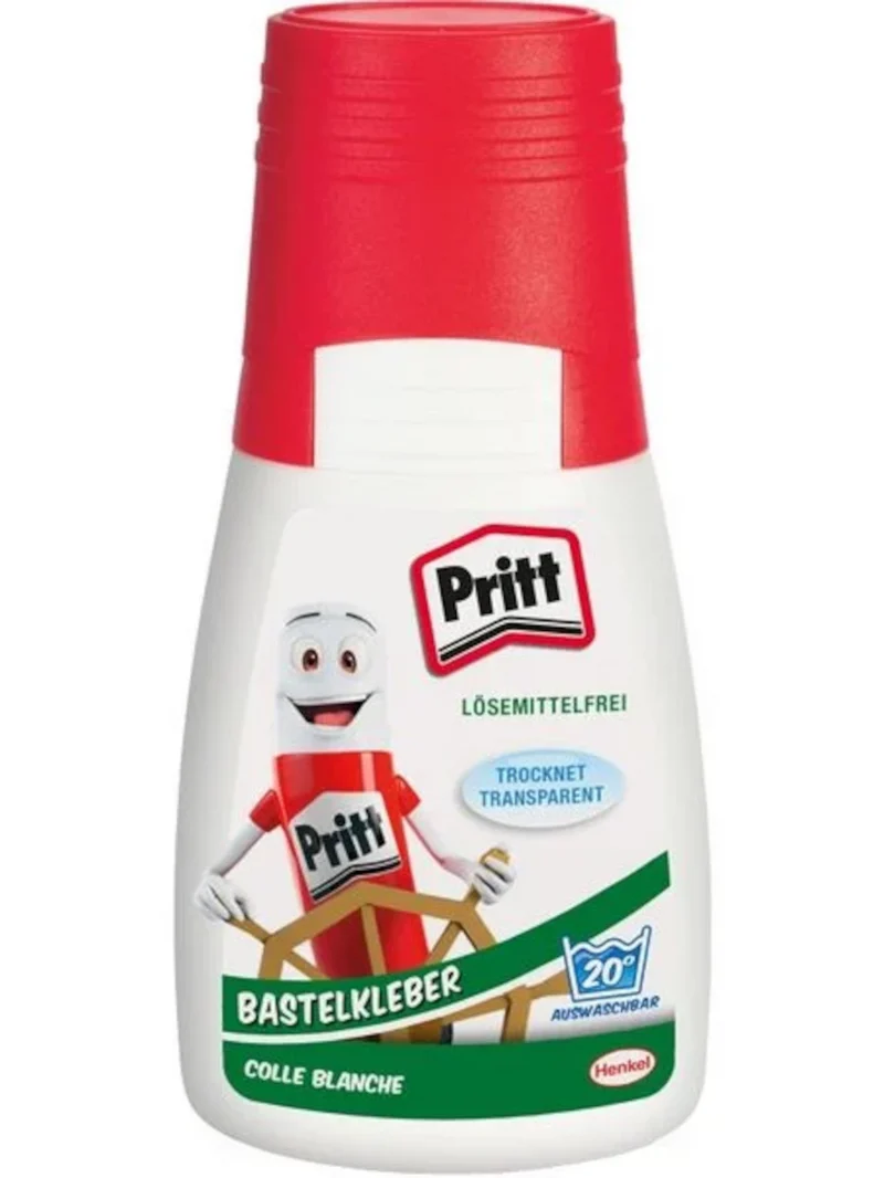 Pritt Bastelkleber 50g - Lösemittelfrei & transparent trocknend