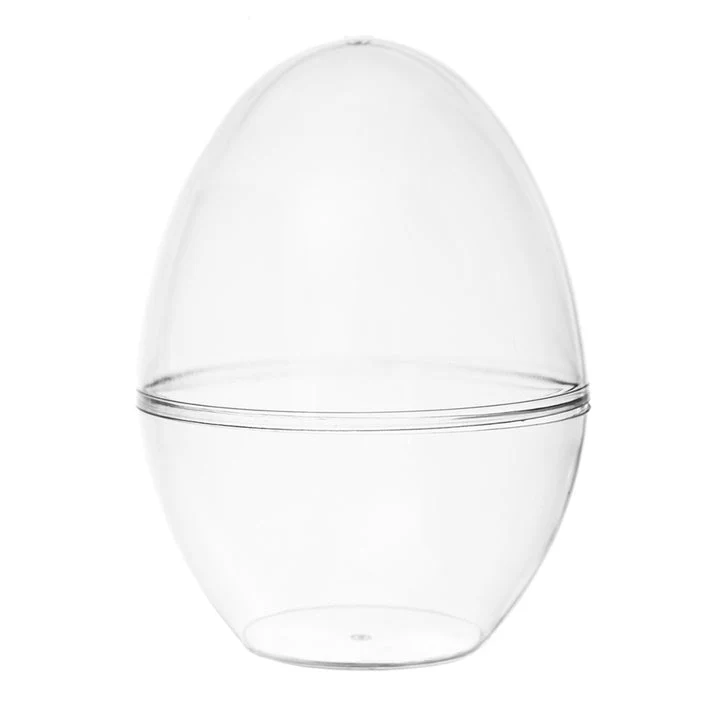 Acrylic Fillable Eggs 12 cm - Set of 5