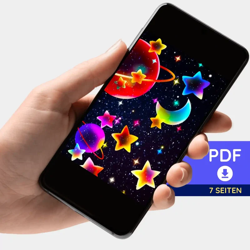 Digitale Bildmappe - Buntes Universum