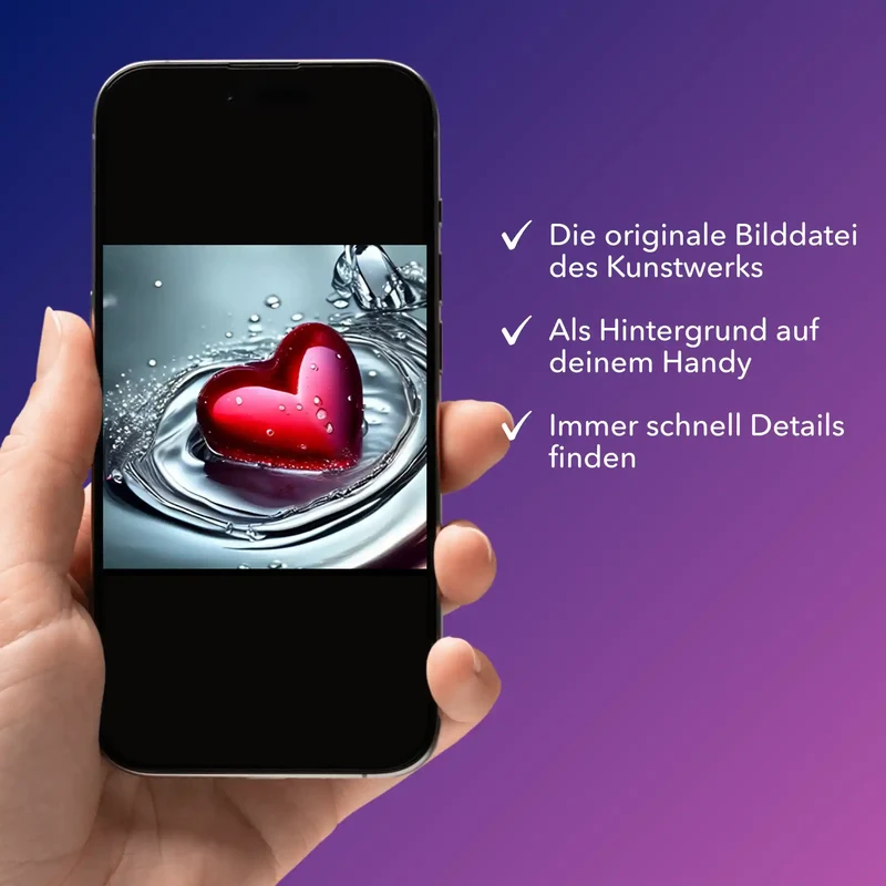 Digitale Bildmappe - Waterheart