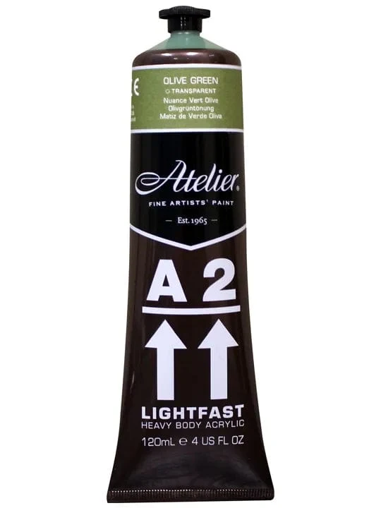A2 Lightfast Heavy Body Acrylic 120ml