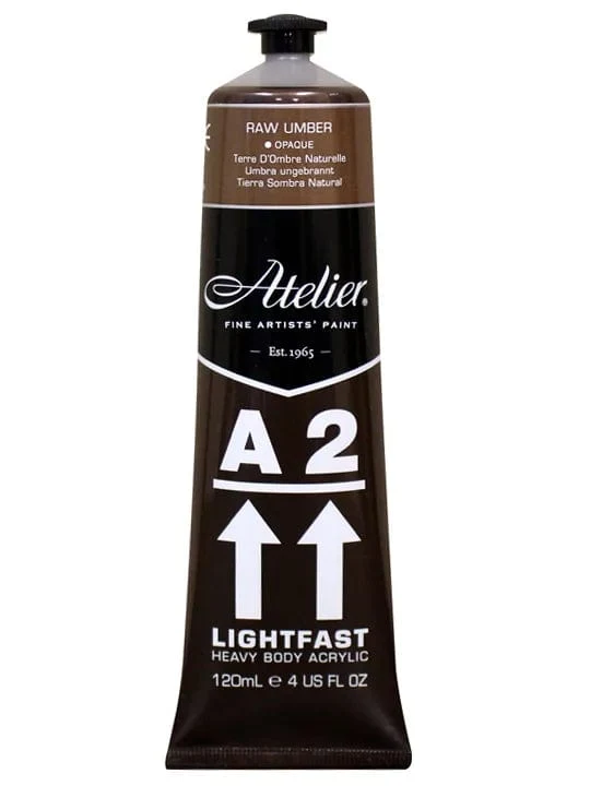 A2 Lightfast Heavy Body Acrylic 120ml