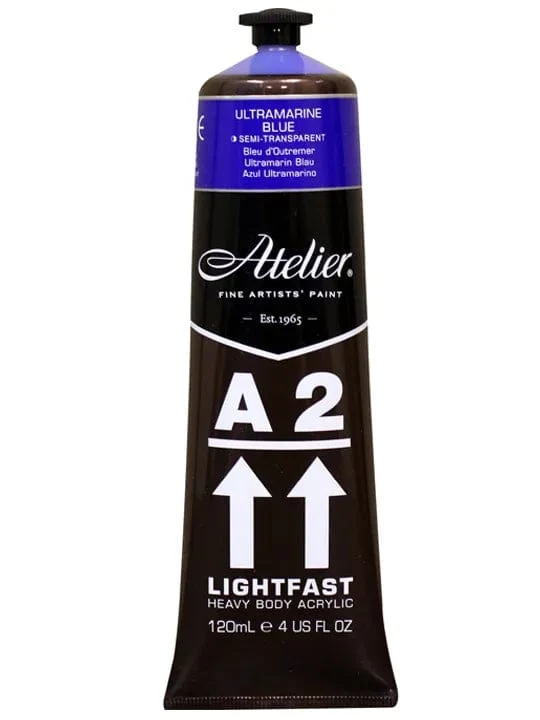 A2 Lightfast Heavy Body Acrylic 120ml