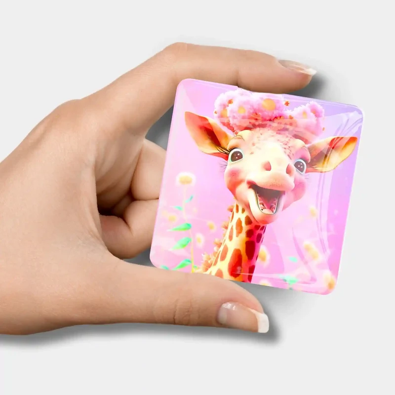 Cover Minder - Fröhliche Giraffe