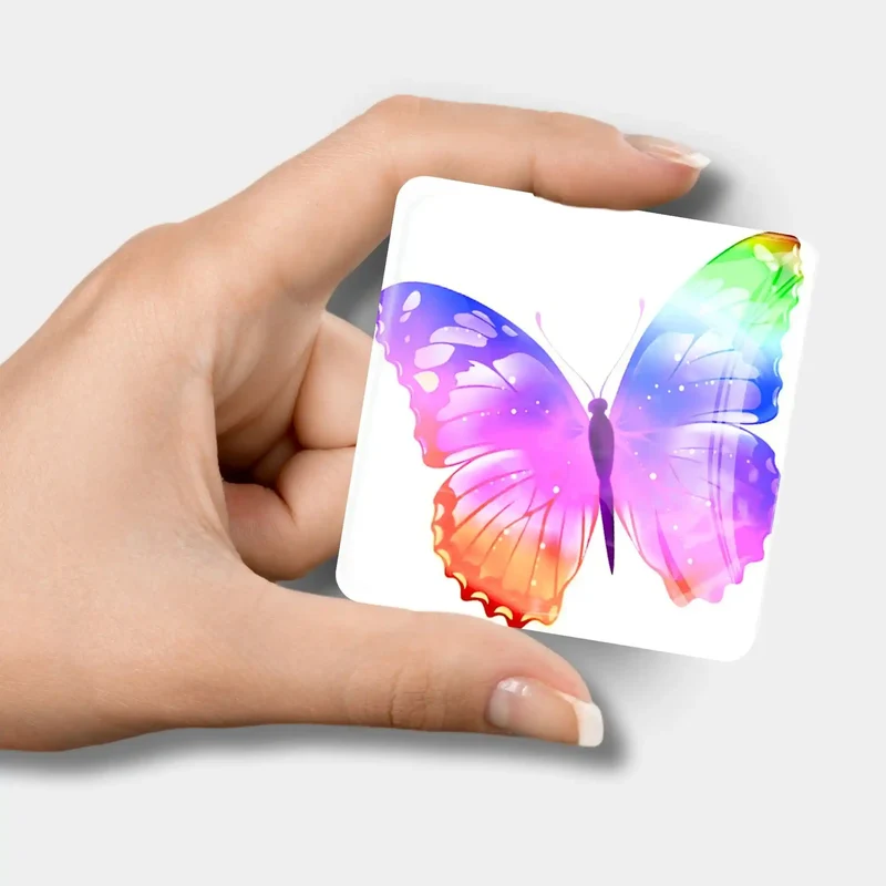 Cover Minder - Farbenfroher Schmetterling