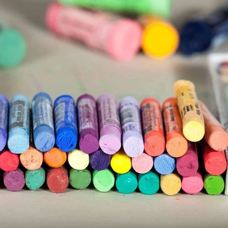 Art Spectrum Artists' Soft Pastels Professional Quality (Ochre, Gold and Brown Colours)