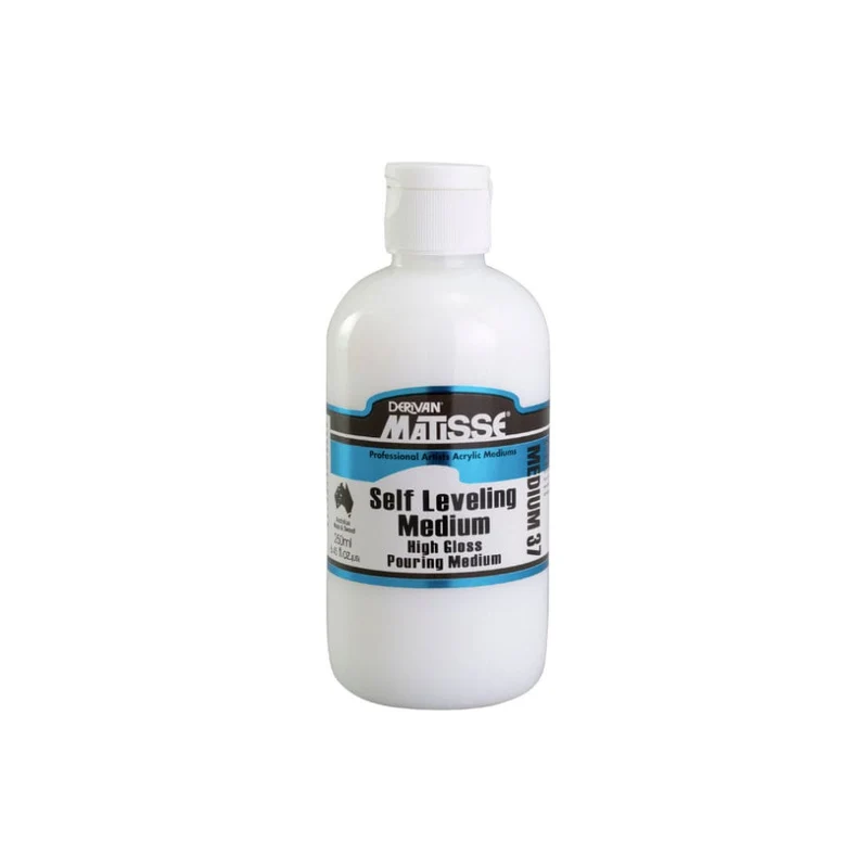 Derivan Matisse MM37 Self Levelling Medium & Varnish (High Gloss) 250ml