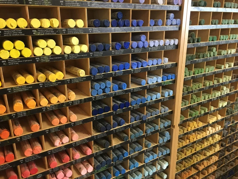Schmincke Pastell (Brown & Ochre Colours)