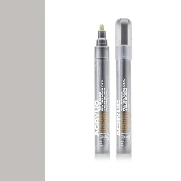 Montana - Marker Fine Shock Silver Matt - 2mm