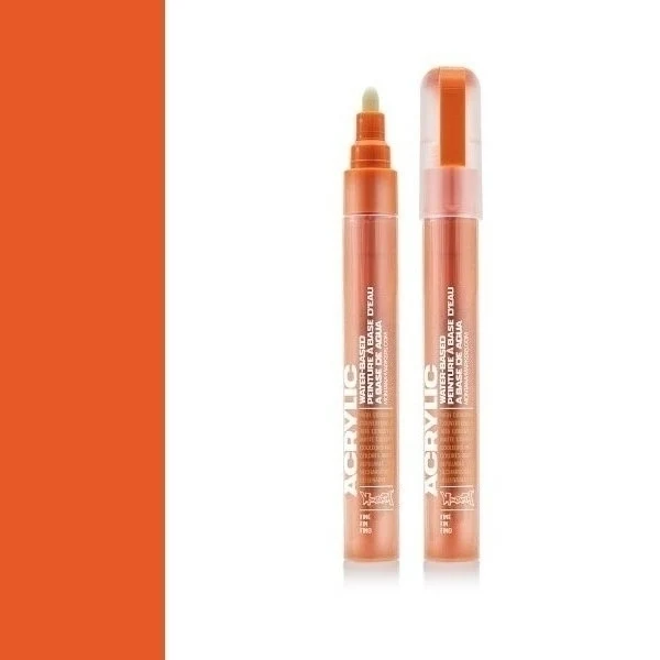 Montana - Marker Fine Shock Orange - 2mm