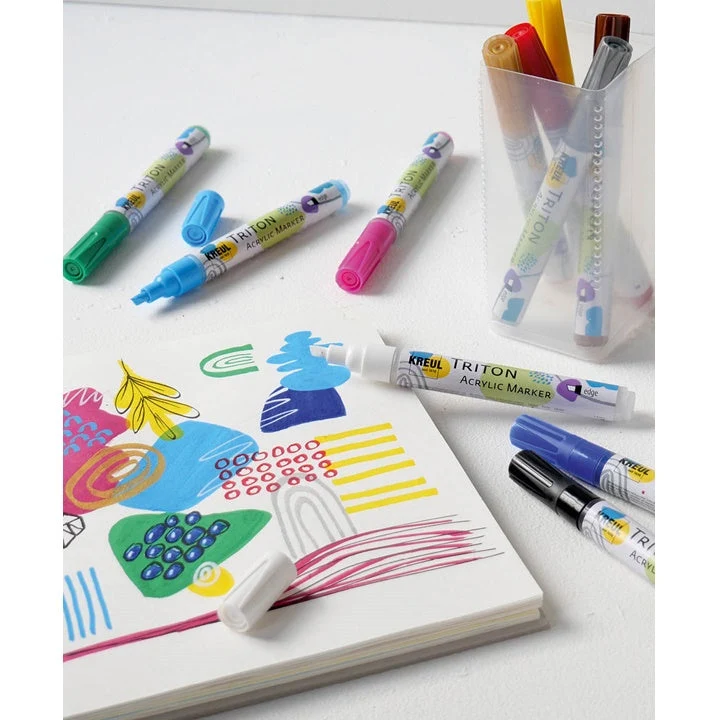 Kreul Solo Goya Triton Edge Acrylic Paint Pens, Set of 11