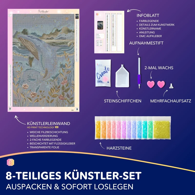 Diamond Painting Susen Pfifferling Special - Meeresträume
