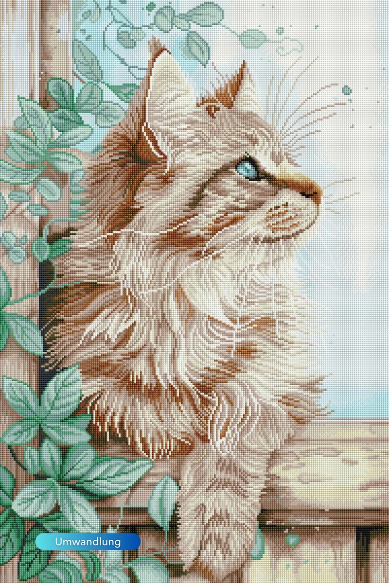 Diamond Painting Susen Pfifferling Special - Kater Cosimo