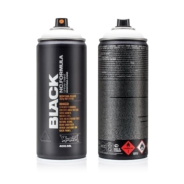Montana - BLACK - Snow White 400ml (BLK9100)