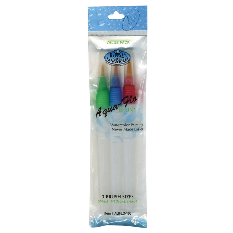 Aqua Flow Brush Set of 3