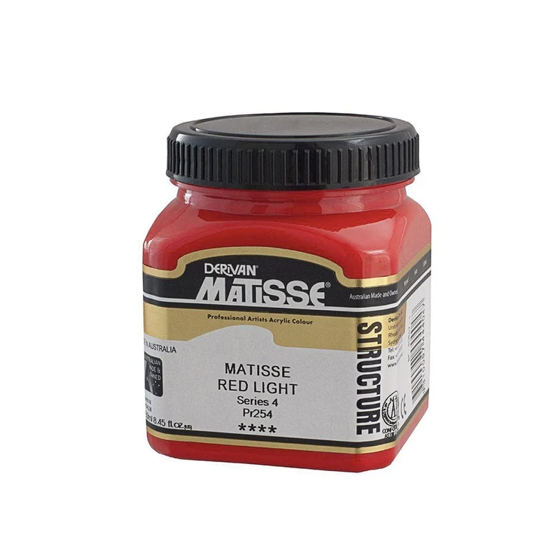 Derivan Matisse Professional Artists Acrylic Colour Structure 250ml