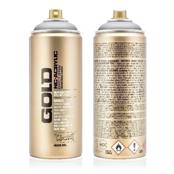 Montana - GOLD - Silver Matt - 400ml (M1100)