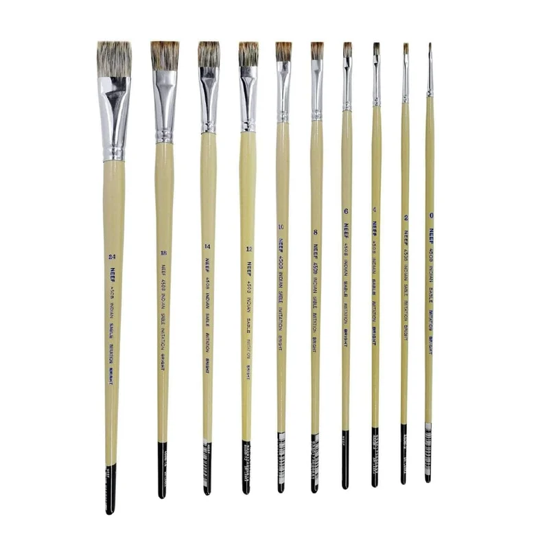 Neef 450 Bright Indian Sable Imitation Bright Brush