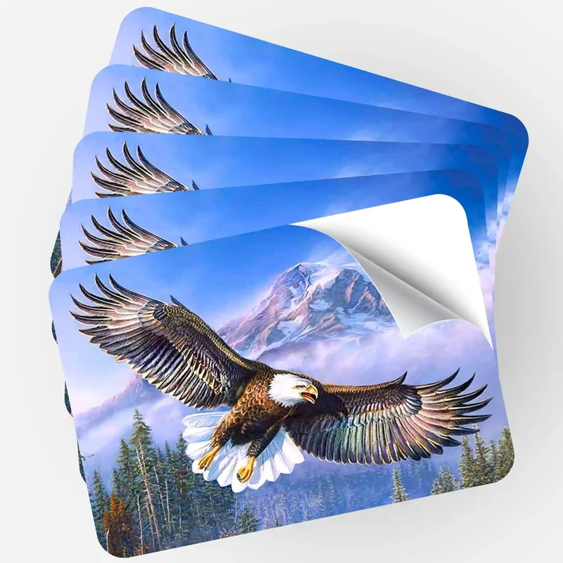 Aufkleber 5er-Set - Adler der Berge