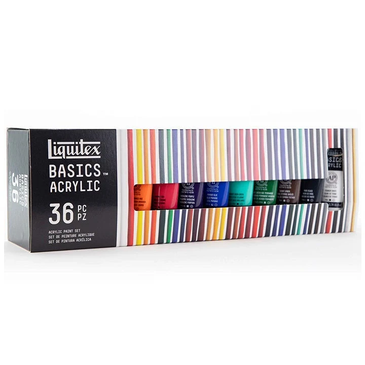 Liquitex Basics Acrylic Paint Set - 36x22 ml